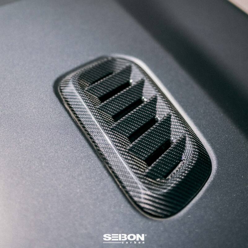 Seibon 2023 Toyota GR Corolla Carbon Fiber Hood Vents-thumbmail-4