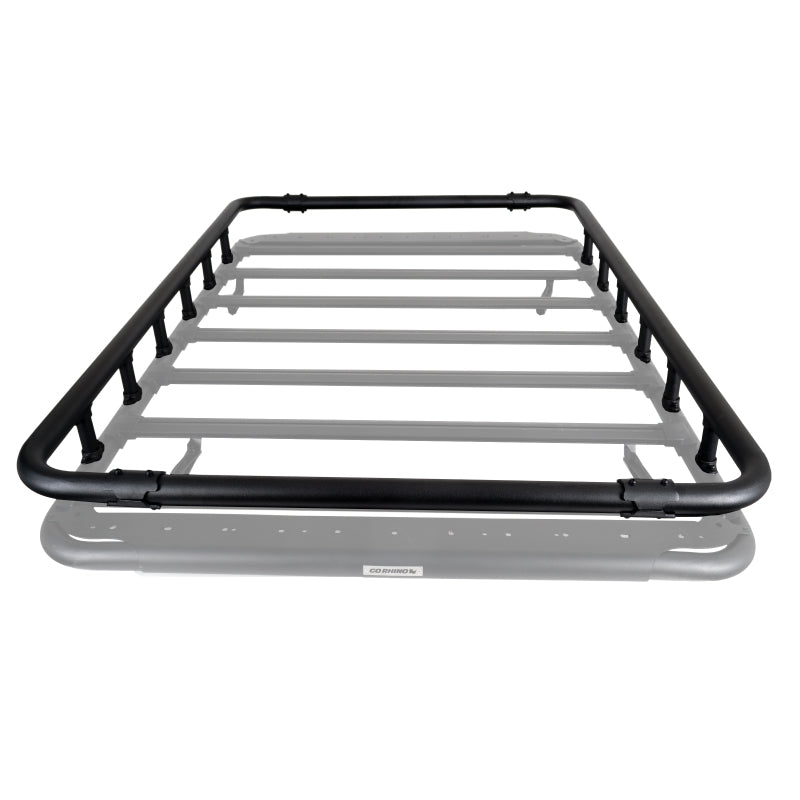 Go Rhino SRM500 Quad Rail Kit (For 75in. Long Rack) - Tex. Blk (Rails ONLY - Req. Platform)-thumbmail-3