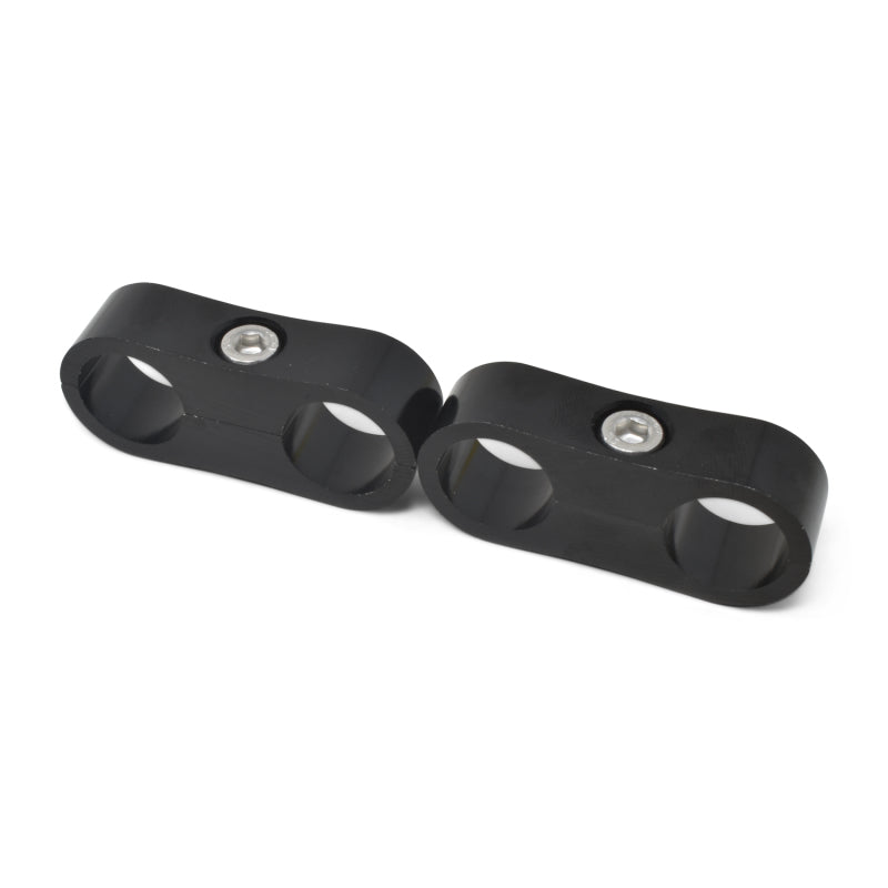 Russell Hose Separator For -10 Braided Hose - Black Anodize (2 Pack)-thumbmail-3