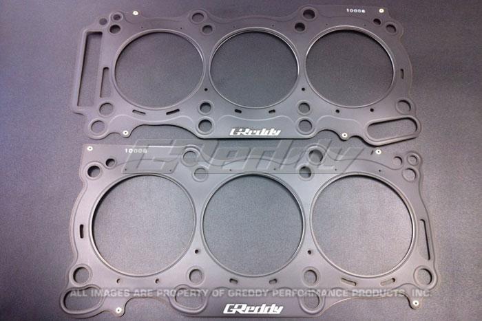 GReddy 09+ Nissan GTR R35 VR38DETT 0.8mm Thick 100mm Bore Metal Head Gaskets (Set of 2)-thumbmail-1