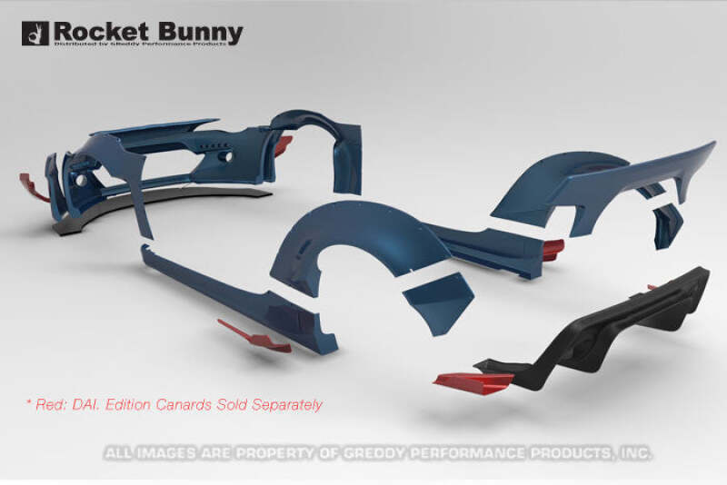 GReddy 13+ Scion FR-S Full Version 2 Greddy X Rocket Bunny 86 Wide Body Aero Kit-thumbmail-8