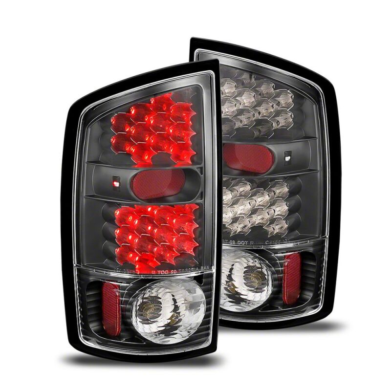 Raxiom 02-05 Dodge RAM 1500 LED Tail Lights- Black Housing- Clear Lens-thumbmail-1