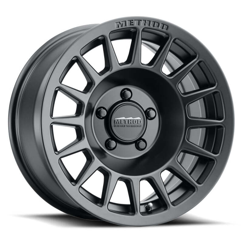 Method MR707 Bead Grip 18x8.5 / +38mm Offset / 5x120 BP / 64.25mm CB / 6.2in BS Matte Black Wheel-thumbmail-1
