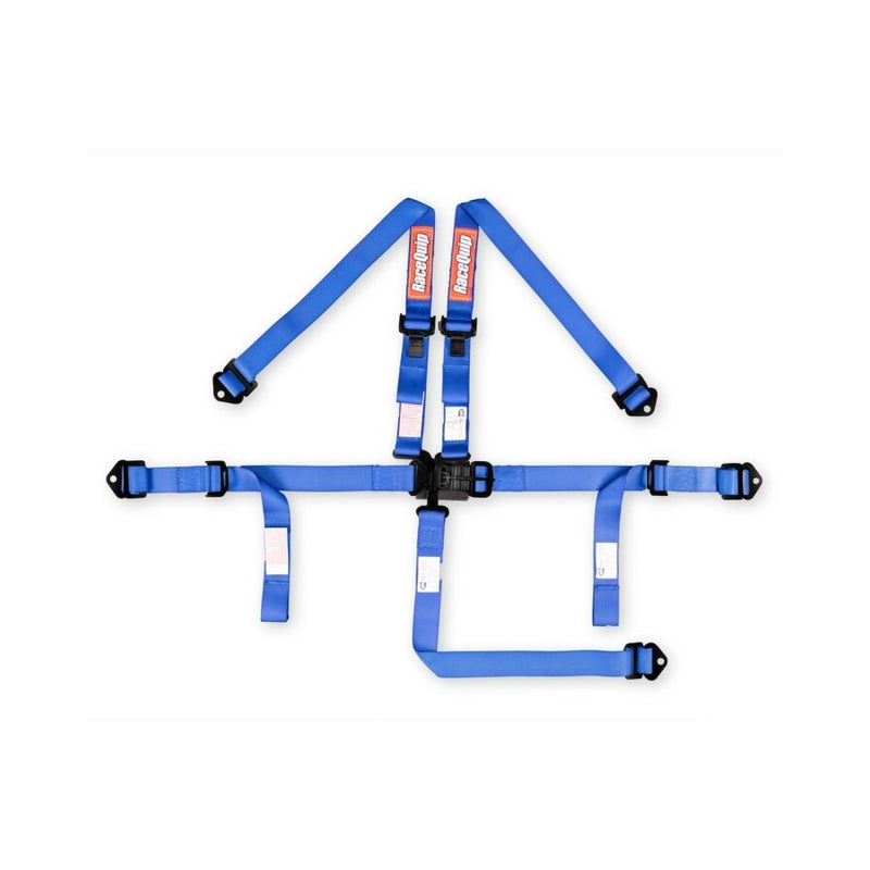 RaceQuip Blue JR. L & L 5pt Harness