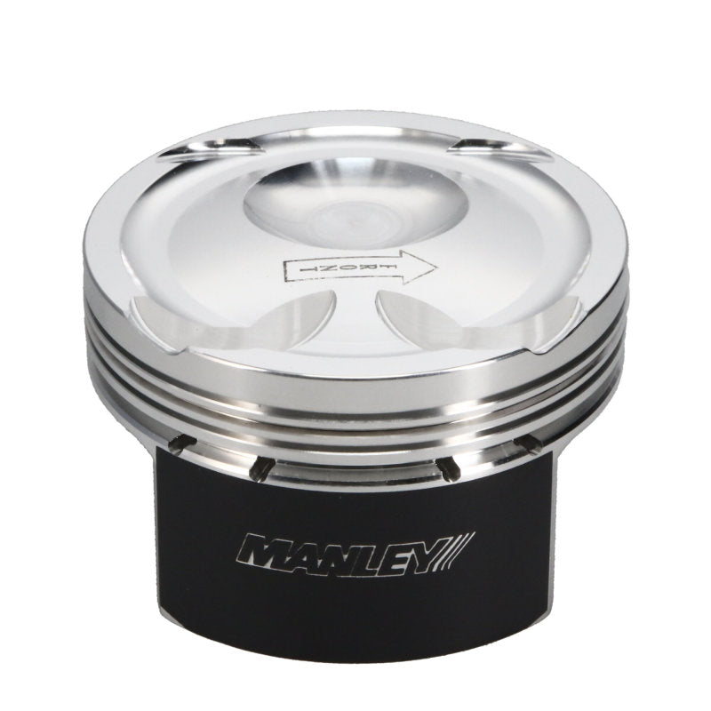Manley Ford 2.3L EcoBoost 87.5mm STD Size Bore 9.5:1 Dish Extreme Duty Piston Set-thumbmail-4