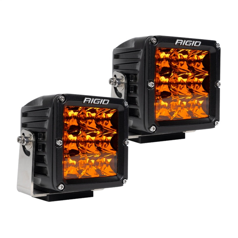 Rigid Industries D-XL Pro Spot Lens - Amber (Pair)-thumbmail-2