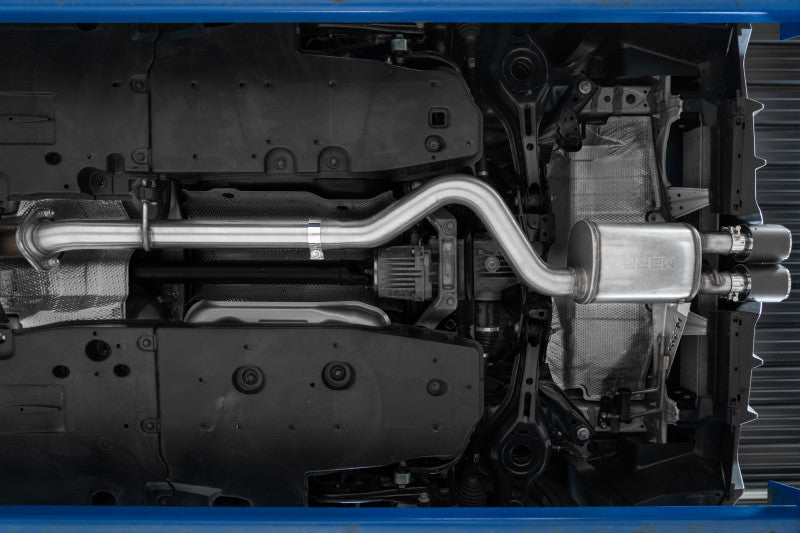 MBRP 2023 Toyota Corolla GR 1.6L T304 SS 3in Cat-Back Dual Center Rear w/ Burnt End Tips-thumbmail-2