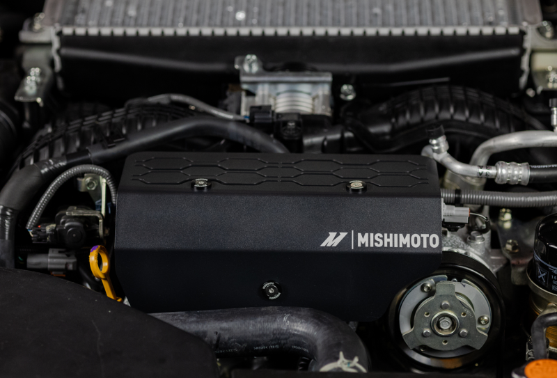 Mishimoto 2022+ Subaru WRX Pulley Cover Black-thumbmail-2