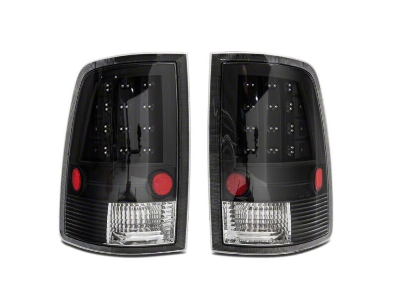Raxiom 09-18 Dodge RAM 1500 LED Tail Lights- Black Housing- Clear Lens-thumbmail-4