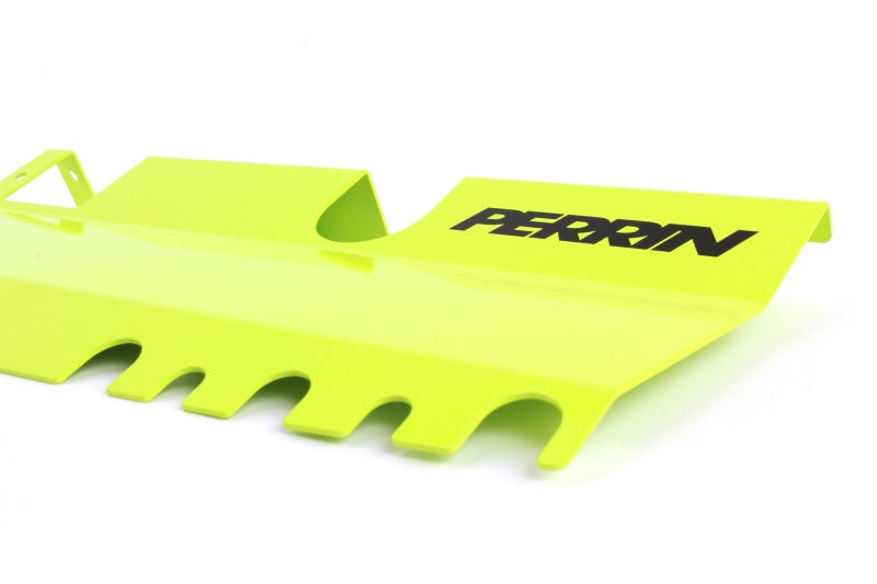 Perrin 15-21 WRX/STI Radiator Shroud (Without OEM Intake Scoop) - Neon Yellow-thumbmail-2