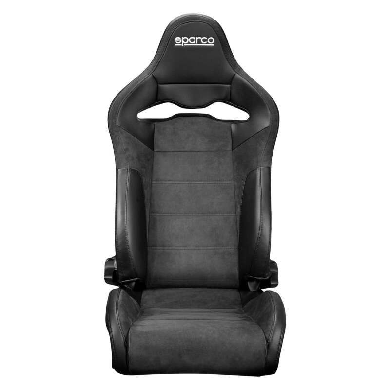 Sparco SP-R Seat BLK/BLK White Logo-thumbmail-2