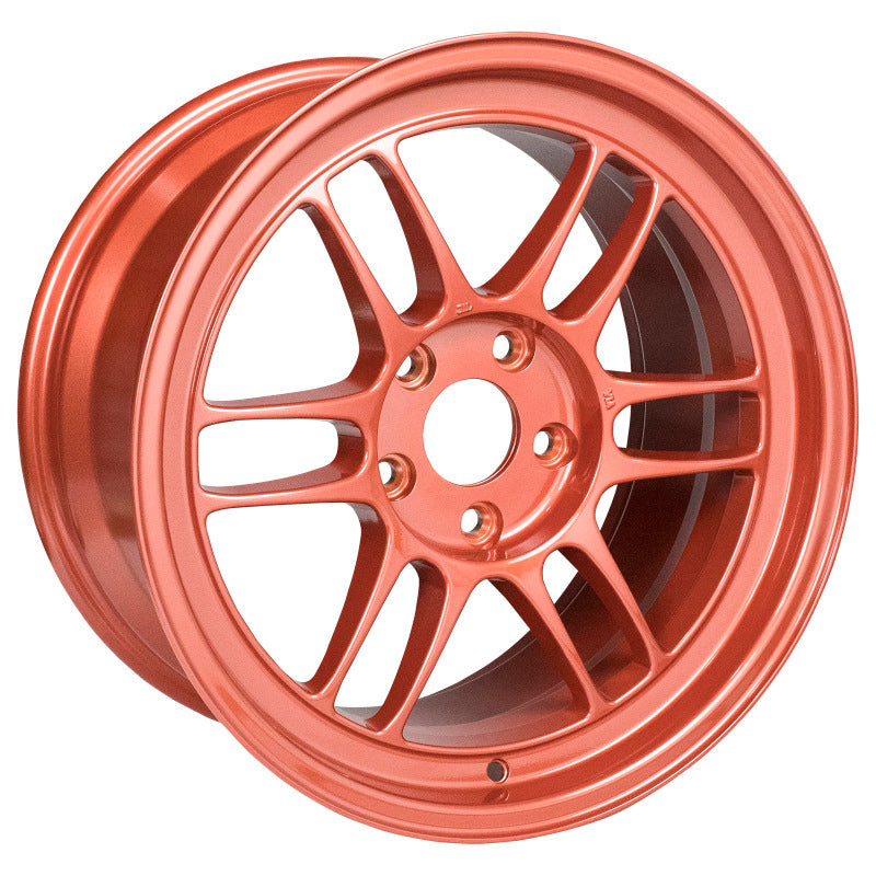 Enkei RPF1 17x9 5x114.3 35mm Offset 73mm Bore Orange Wheel-thumbmail-1