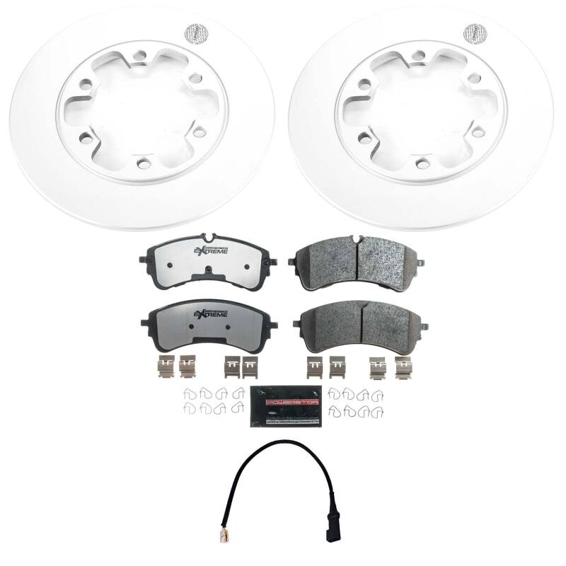 Power Stop 2020 Ford Transit-150 Rear Z36 Coated Truck & Tow Brake Kit-thumbmail-1