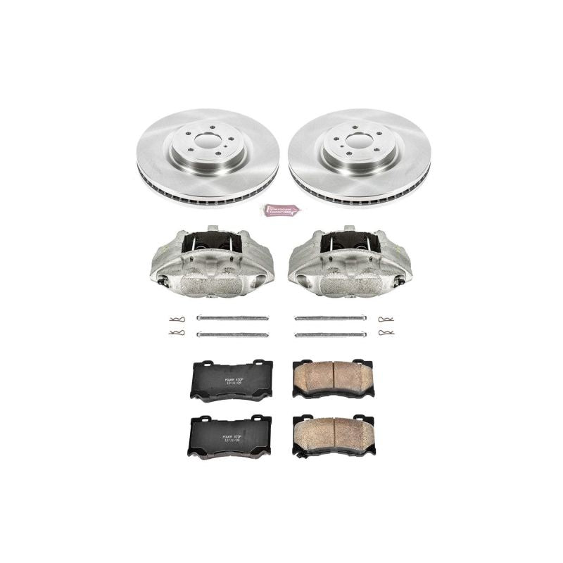 Power Stop 09-19 Nissan 370Z Front Autospecialty Kit w/Cals-thumbmail-1