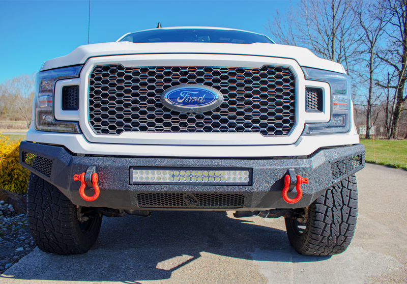 Fishbone Offroad 18-20 Ford F150 Pelican Front Bumper - Black Texture-thumbmail-7