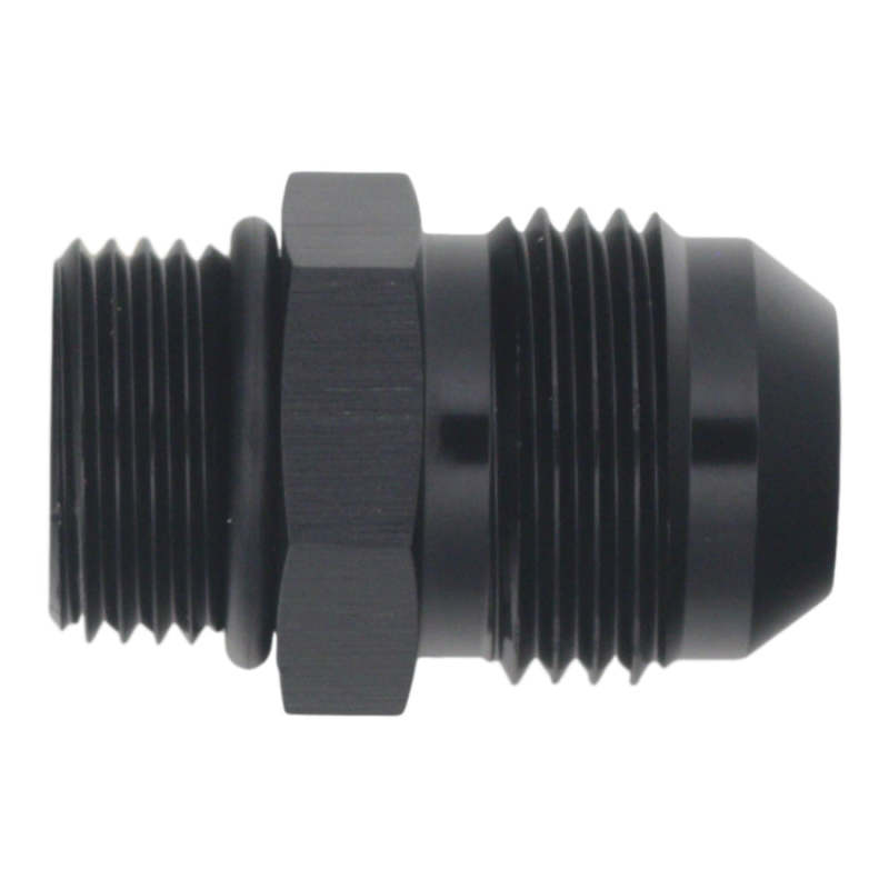 DeatschWerks 8AN ORB Male to 10AN Male Flare Adapter - Anodized Matte Black-thumbmail-1