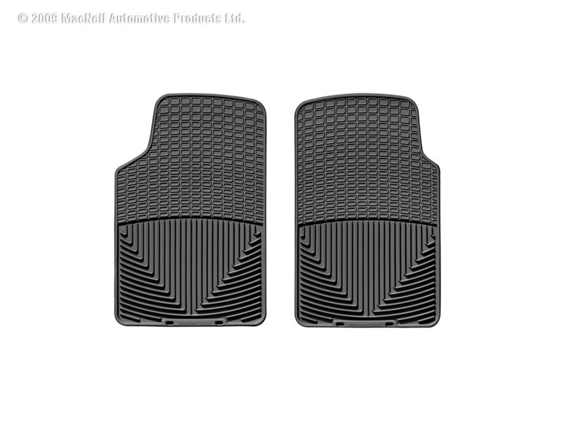 WeatherTech 98 Chevrolet Tracker Front Rubber Mats - Black-thumbmail-2