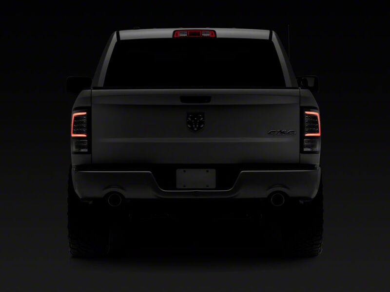 Raxiom 09-18 Dodge RAM 1500 Axial Series LED Tail Lights- Chrome Housing- Clear Lens-thumbmail-4
