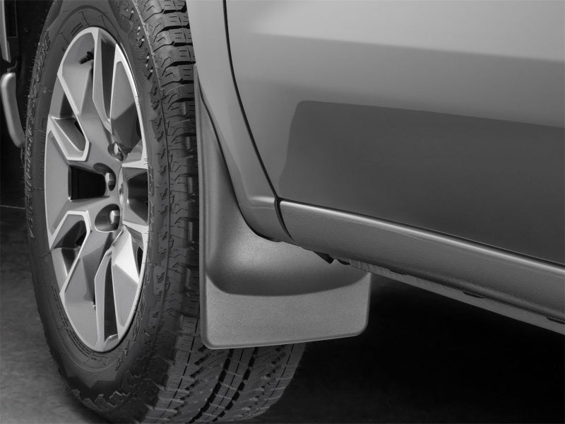 WeatherTech 2026 Tesla Model Y Front No Drill MudFlaps - Black-thumbmail-2