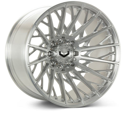 Vossen VFX-02T 24x10 - 6x135 - ET35 - Deep - 87.1 - Brushed Gloss Clear Wheel