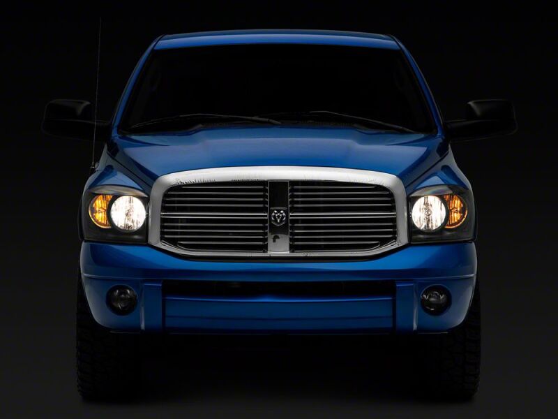 Raxiom 06-08 Dodge RAM 1500 Axial Series Euro Headlights- Black Housing- Clear Lens-thumbmail-3