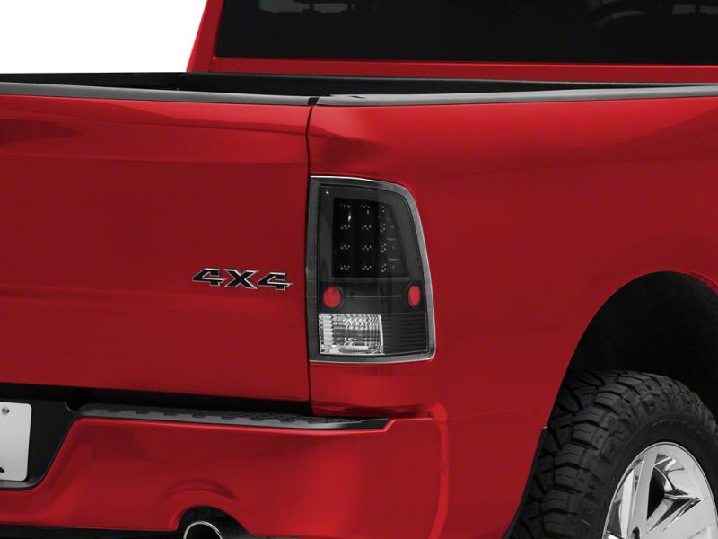 Raxiom 09-18 Dodge RAM 1500 LED Tail Lights- Black Housing- Clear Lens-thumbmail-1