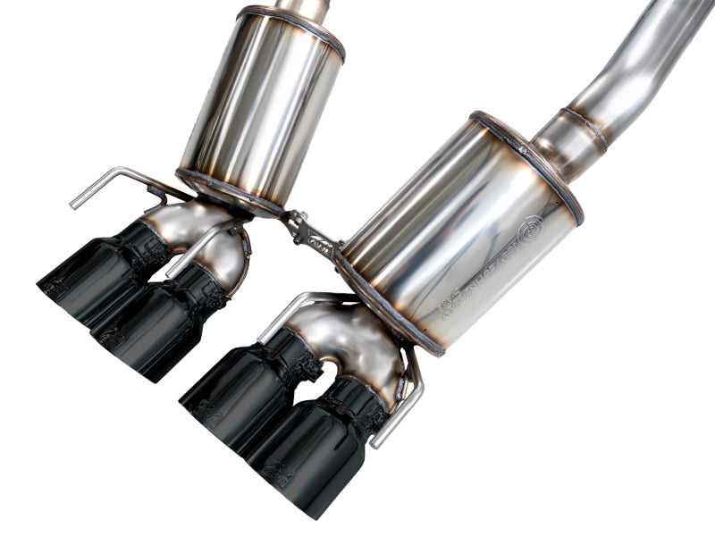 AWE Tuning 05-07 C6 Chevrolet Corvette 6.0L Touring Edition Axleback Exhaust w/ Diamond Black Tips-thumbmail-12