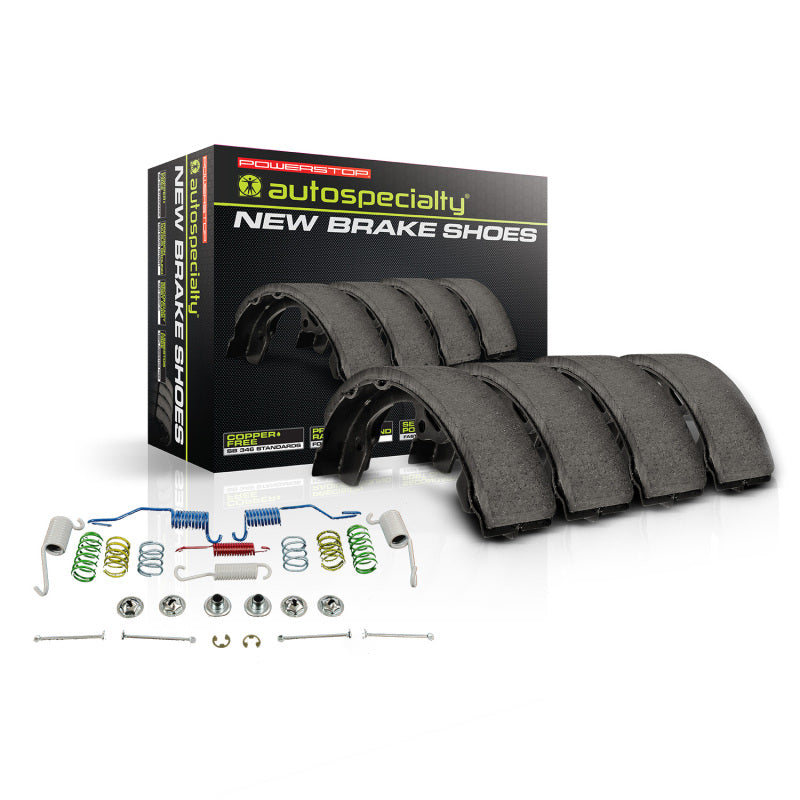 Power Stop 08-09 Mitsubishi Lancer Rear Brake Shoes w/Hardware-thumbmail-1