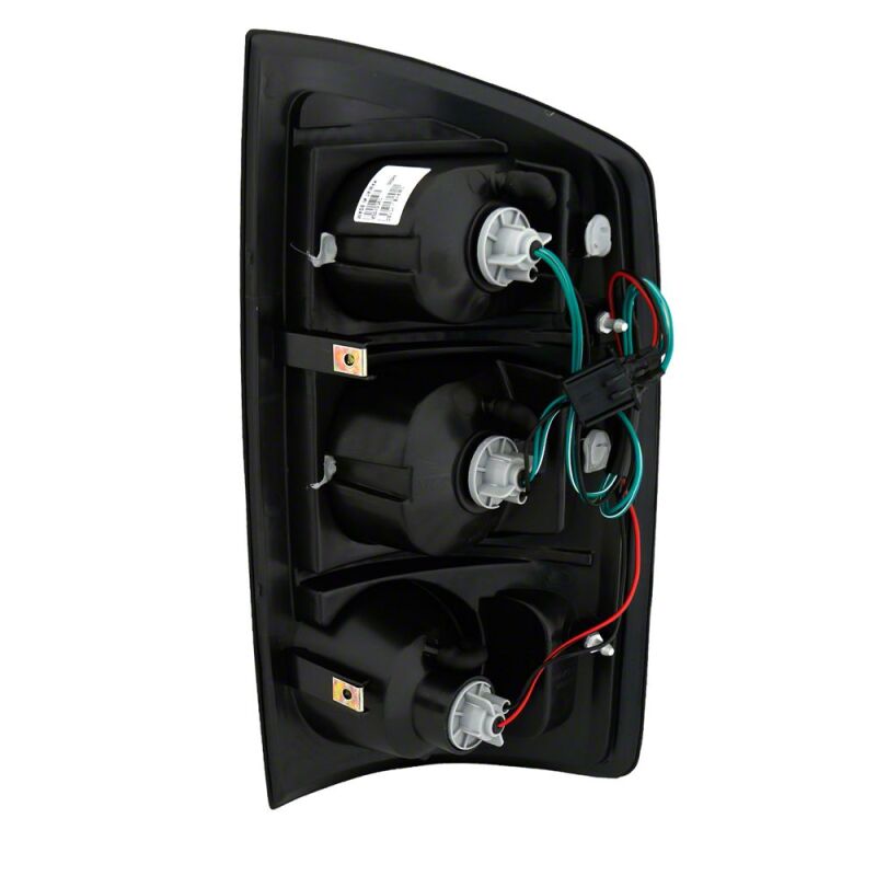 Raxiom 02-05 Dodge RAM 1500 Axial Series Tail Lights- Black Housing- Red/Clear Lens-thumbmail-2