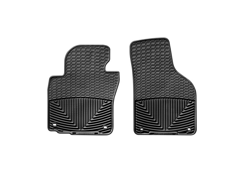 WeatherTech 05+ Volkswagen GLI Sedan Front Rubber Mats - Black-thumbmail-2