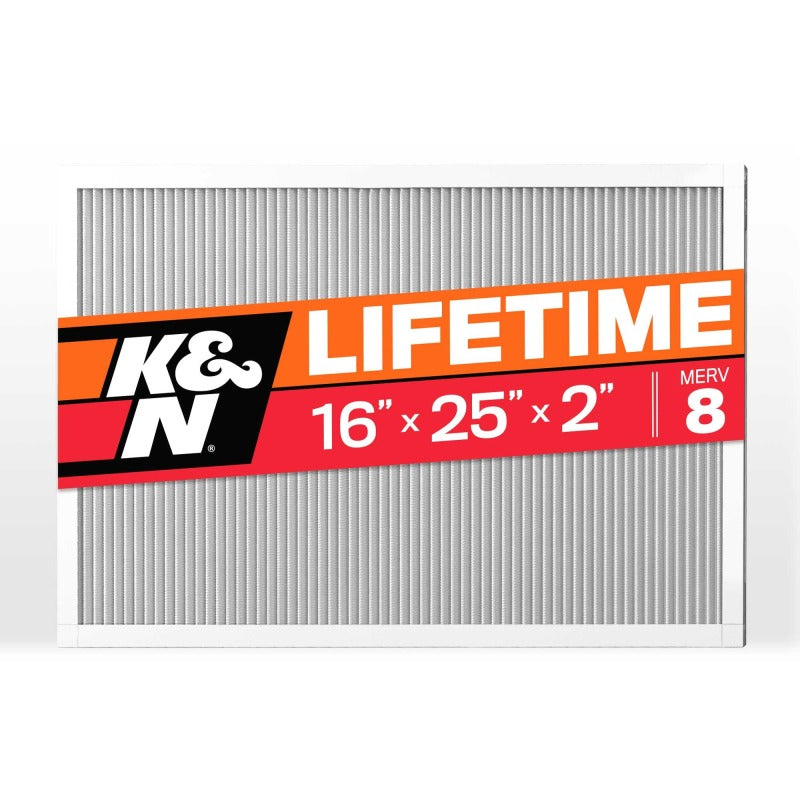 K&N HVAC Filter 16 X 25 X 2 Merv 8-thumbmail-1