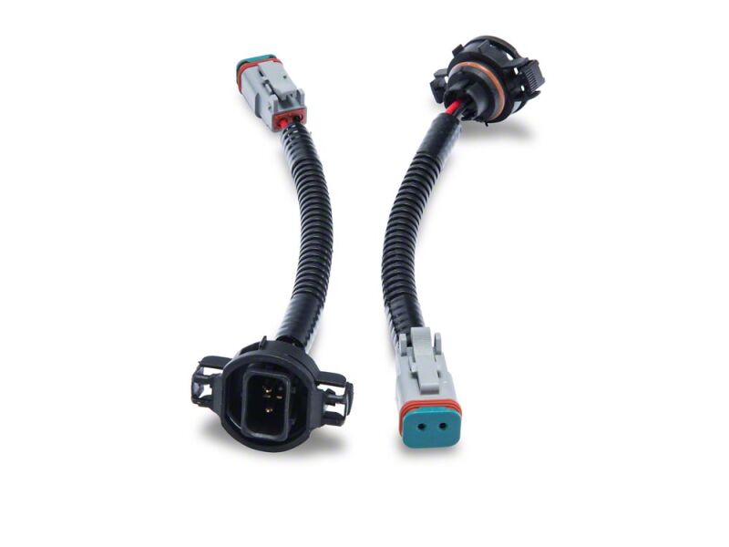 Raxiom 10-18 Jeep Wrangler JK Axial Series H16 to Deutsch Fog Light Wire Harness Adapter Set-thumbmail-3