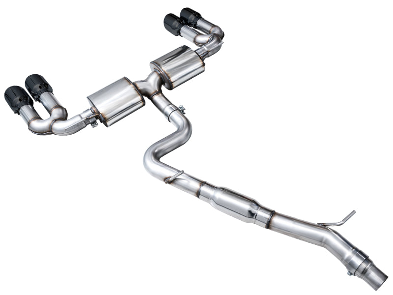 AWE 22-24 Audi 8Y S3 Touring Edition Exhaust - Diamond Black Tips-thumbmail-11