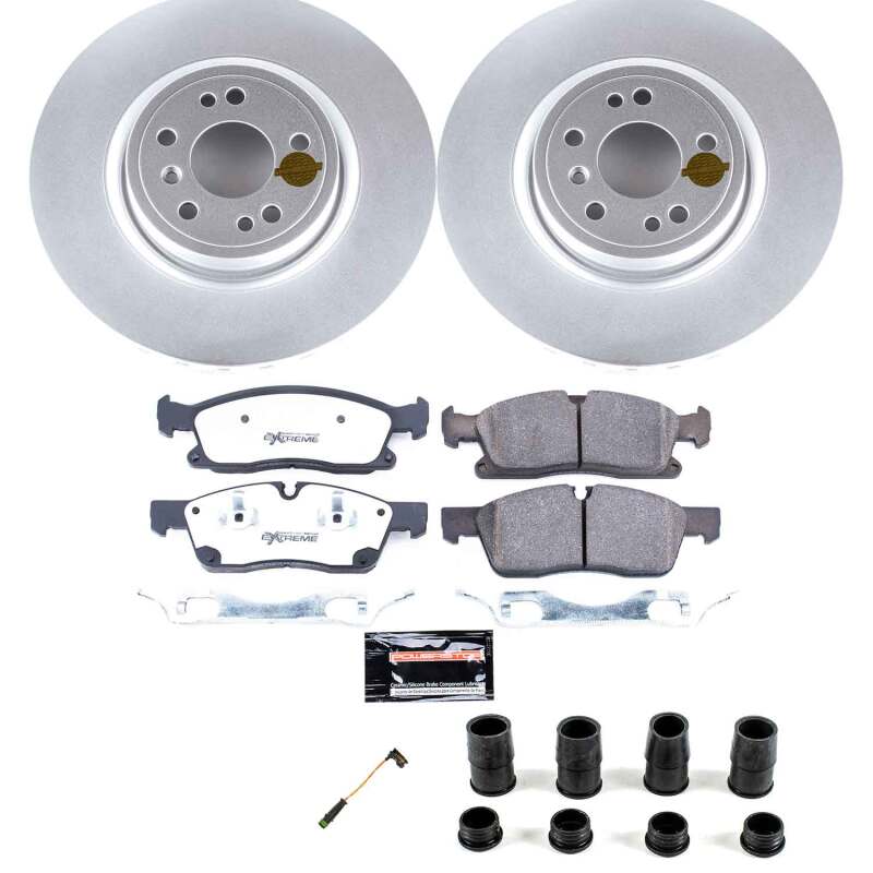 Power Stop 2018 Mercedes-Benz GLE350 Front Z36 Coated Truck & Tow Brake Kit-thumbmail-1