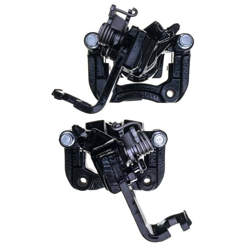 Power Stop 04-08 Acura TSX Rear Black Caliper - Pair w/Bracket-thumbmail-2