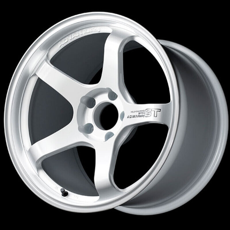 Advan GT Beyond 18x9.5 +45 5-100 Racing White Wheel-thumbmail-1