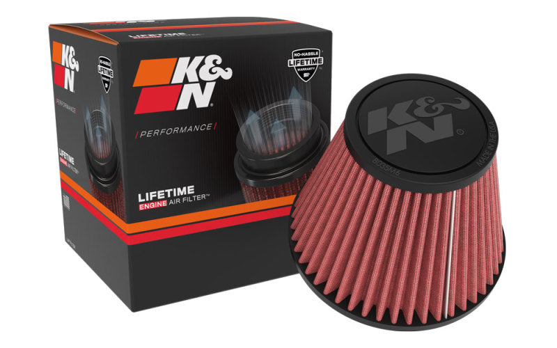 K&N Universal Tapered Filter 3.156 Flange ID x 5.781in Base OD x 3.5in Top OD x 4.531in Height-thumbmail-3