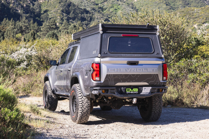 DV8 Offroad 23-26 Chevrolet Colorado/GMC Canyon Tube Rear Bumper - Micro Texture Black Powder Coat-thumbmail-4