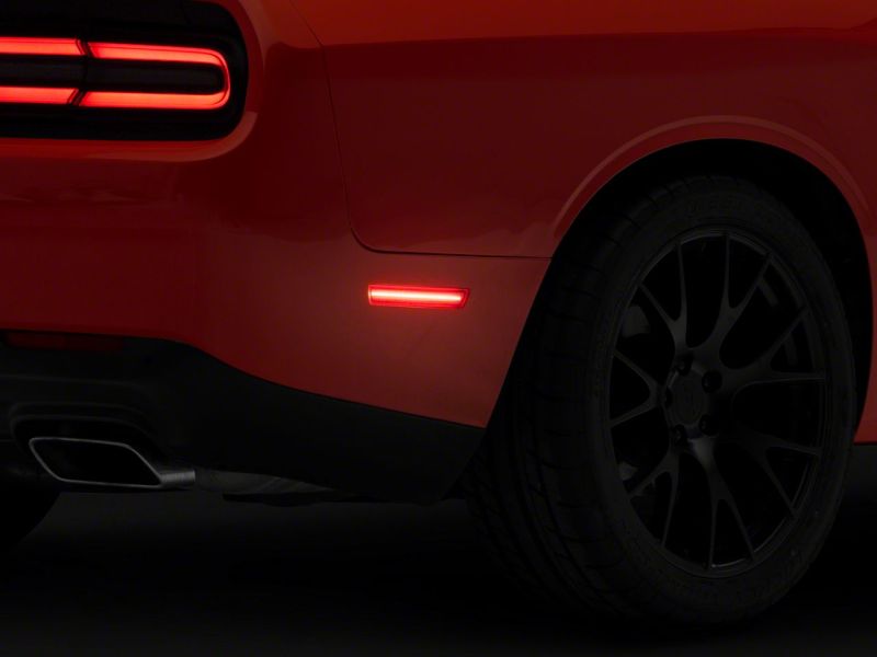 Raxiom 15-23 Dodge Challenger Excluding Widebody Axial Series LED Side Marker Lights- Clear-thumbmail-3