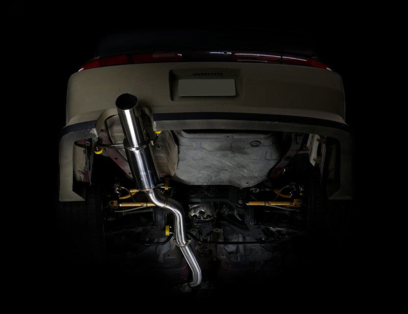 ISR Performance Series II - GT Single Exhaust System - Non Resonated - 95-98 Nissan 240sx (S14)-thumbmail-2