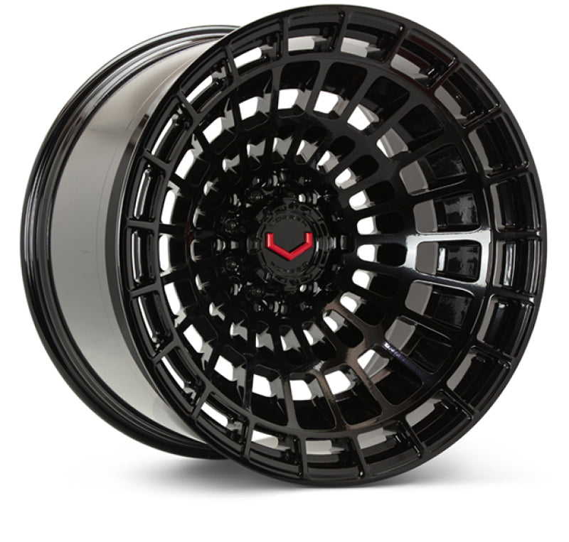 Vossen LCX-04 22x12 - 8x165.1 - ET44 - Ultra Deep - 125.1 - Gloss Black Wheel