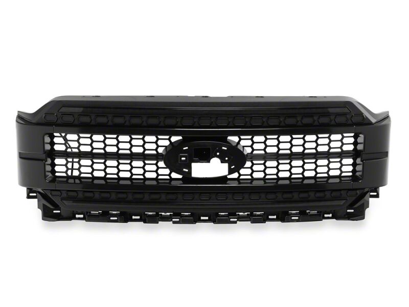 Raxiom 21-23 Ford F-150/ Exc.Raptor CXR Series LED Upper Replacement Grille with White DRL- Black-thumbmail-6