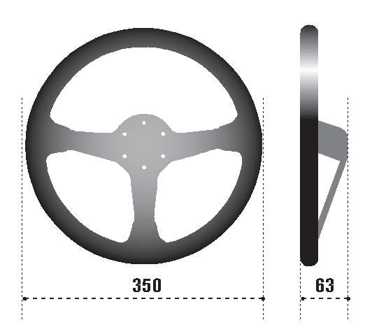 Sparco Strwhl 345 Suede Black-thumbmail-2