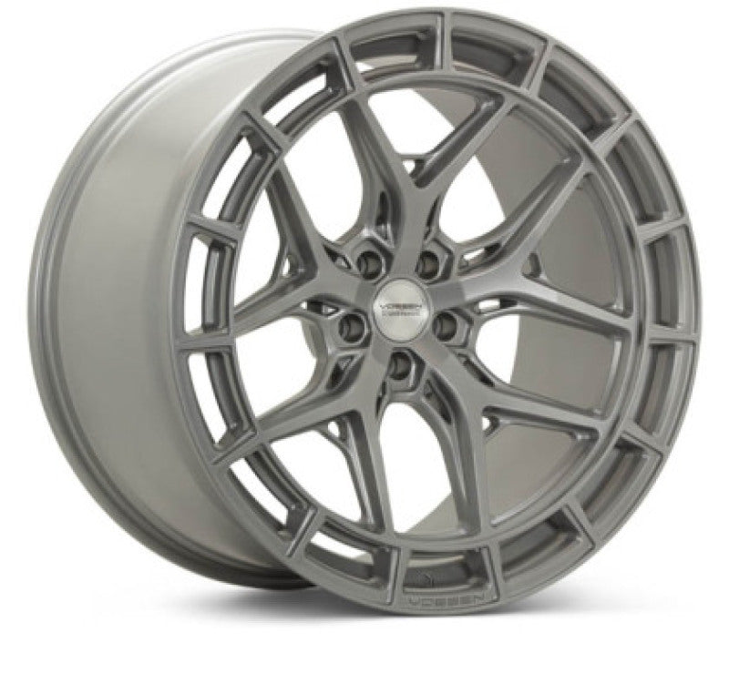Vossen HFX-1 - 21x11.5 - ET10 - 5x112 - 66.56 - DEEP - SS - SATIN SILVER-thumbmail-1