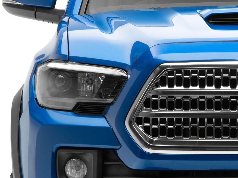 Raxiom 16-23 Toyota Tacoma Axial Series OE Replacement Headlights- Black Housing- Clear Lens-thumbmail-4