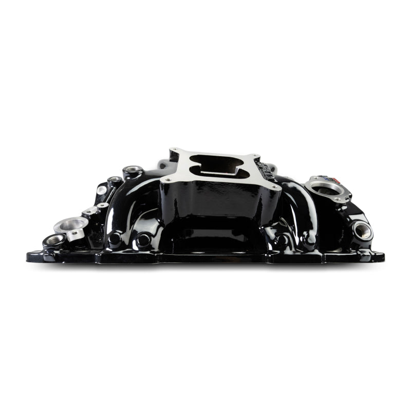 Edelbrock Chevy Small Block Performer RPM AIR-Gap Intake Manifold Black Plasma Finish-thumbmail-3