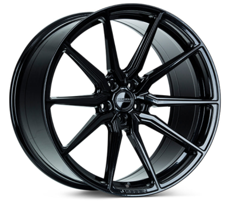 Vossen HF3 - 22x9.5 - ET53 - 5x130 - 71.6 - FLAT - GB - Gloss Black Wheel-thumbmail-1