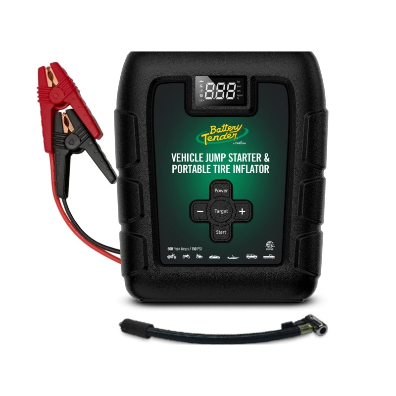 Battery Tender 800AMP Jump Starter 7200mAh Power Pack and 140 PSI Tire Inflator-thumbmail-1