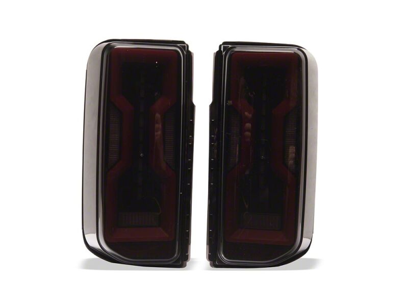 Raxiom 21-26 Ford Bronco Axial Series LED Tail Lights- Black Housing- Smoked Lens-thumbmail-5