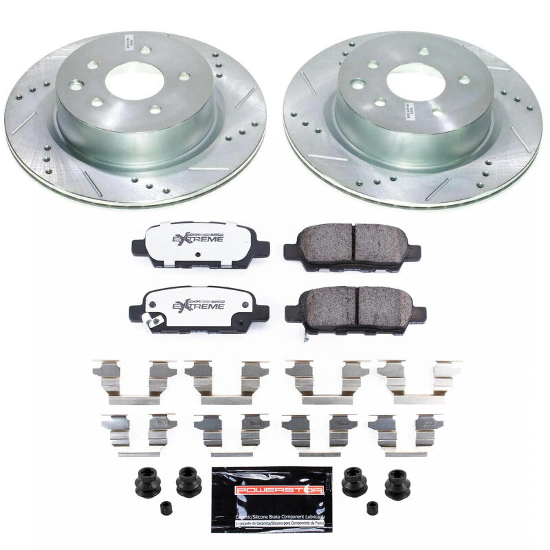 Power Stop 08-09 Infiniti EX35 Rear Z26 Street Brake Kit-thumbmail-1